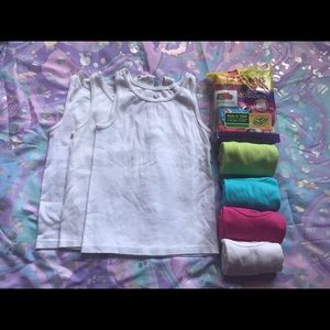 Fruit of the Loom Girls underwear and undershirts